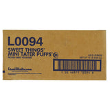 NEW: 15 lb Case Sweet Potato Tater Tots, packaged in 6-2.5 lb bags