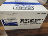 Overstock: 10 lb Case of Frozen Strawberries