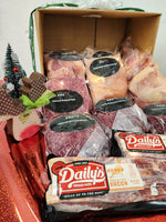 31 lb Family Mixed Staples Boxes - 7 different cuts of Beef, Pork and Poultry
