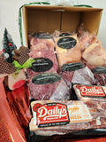 31 lb Family Mixed Staples Boxes - 7 different cuts of Beef, Pork and Poultry