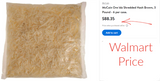 NEW: 18 lbs Ore-Ida  Frozen Shredded Thin Hash Browns, packaged 3 lbs-6 per case