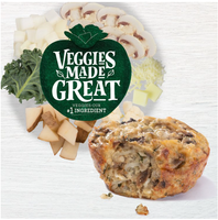 OVERSTOCK DEAL: 24 Count Veggies Made Great Mushroom & 3 Cheese Egg White Frittata , Gluten Free