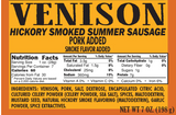 NEW: Limited time 3pk Summer Sausage Set; Elk, Bison, and Venison, Gluten Free