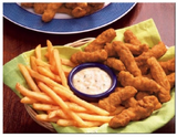 OVERSTOCK DEAL: 10 lb Pre-cooked Steak Fingers, 2-5 lb bag, quick and easy option, No MSG