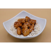 NEW:  12  lb General Tso Chicken Meal Kit,  2- 4 lb bags of Tempura Chicken, 4-1 lb bag of Sauce