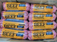 PRICE DROP: 40 lb Case of 80/20 100% Pure Beef Ground Beef (in 8 - 5lb Frozen Chubs)