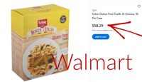 OVERSTOCK DEAL: 10 ct. Schar Gluten Free Fusilli Pasta