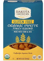 12 Ct.  Gluten Free Organic Variety Pasta Case, 4 Each of Spaghetti, Rotini, Penne, Elbow