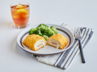 7.5 lb Case Chicken Cordon Bleu, 5oz each (Back By Popular Demand)