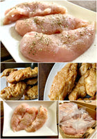 CLEARANCE DEAL: 20 lb. case - Bulk FROZEN Chicken Tenderloins: Boneless, Skinless, Antibiotic-Free, Cage Free, No Added Hormones or Steroids