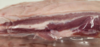 Limited Time: 10-15 lb Natural Skin-On Pork Belly (3-4 in each box at 3-4 lbs each)