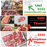 1/8th or 1/16th Local America Wagyu Beef Shares, Bennion Beef, Vernon, UT