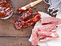 Limited Time: 12 lb Case of Natural Boneless Country Style Pork Ribs (4 - 3lb Packs)