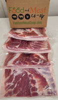Limited Time: 10-15 lb Natural Skin-On Pork Belly (3-4 in each box at 3-4 lbs each)