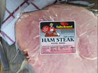 NEW: 16 ct. Ham Steaks, Fully Cooked, Local and Gluten Free, Choose your weight