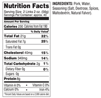 Pre-Cooked 10 lb case of 1.5oz Breakfast Sausage Patties (approx. 106 servings)