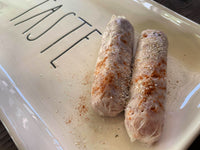 10 lb. case - 2oz. Pork Sausage Links Lumberjack Style, Local, Gluten Free