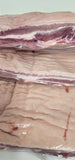 Limited Time: 10-15 lb Natural Skin-On Pork Belly (3-4 in each box at 3-4 lbs each)