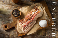 Price Drop: 15 lb Natural, Uncured Hickory Smoked, Minimally Processed Bacon