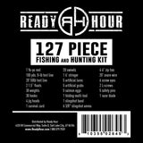 127 Piece Ready Hour Hunting and Fishing Emergency Kit