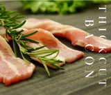 PRICE DROP: 15 lb Case: Thick Cut Bacon, Honey Cured, Locally Made