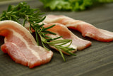 PRICE DROP: 15 lb Case: Thick Cut Bacon, Honey Cured, Locally Made